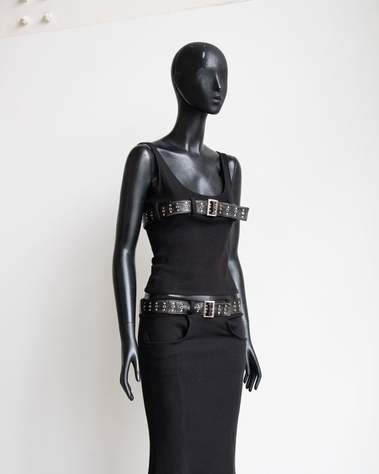 Erotica Black Tank Top