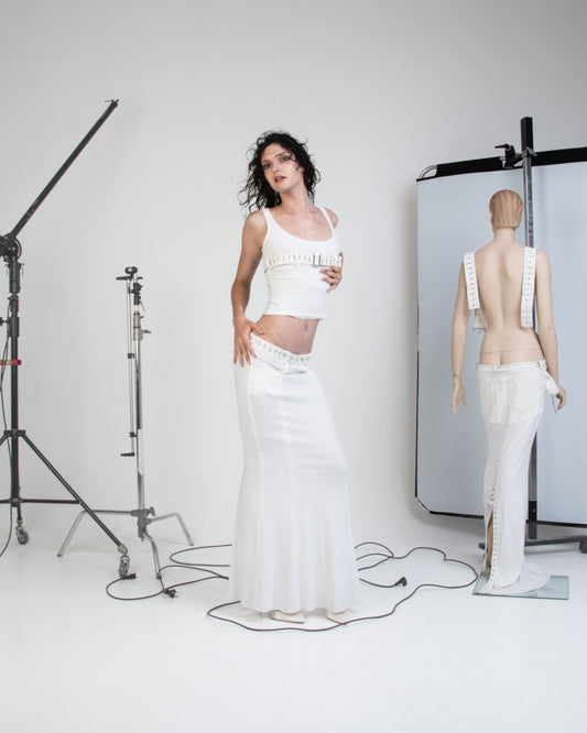 Erotica White Tank Top
