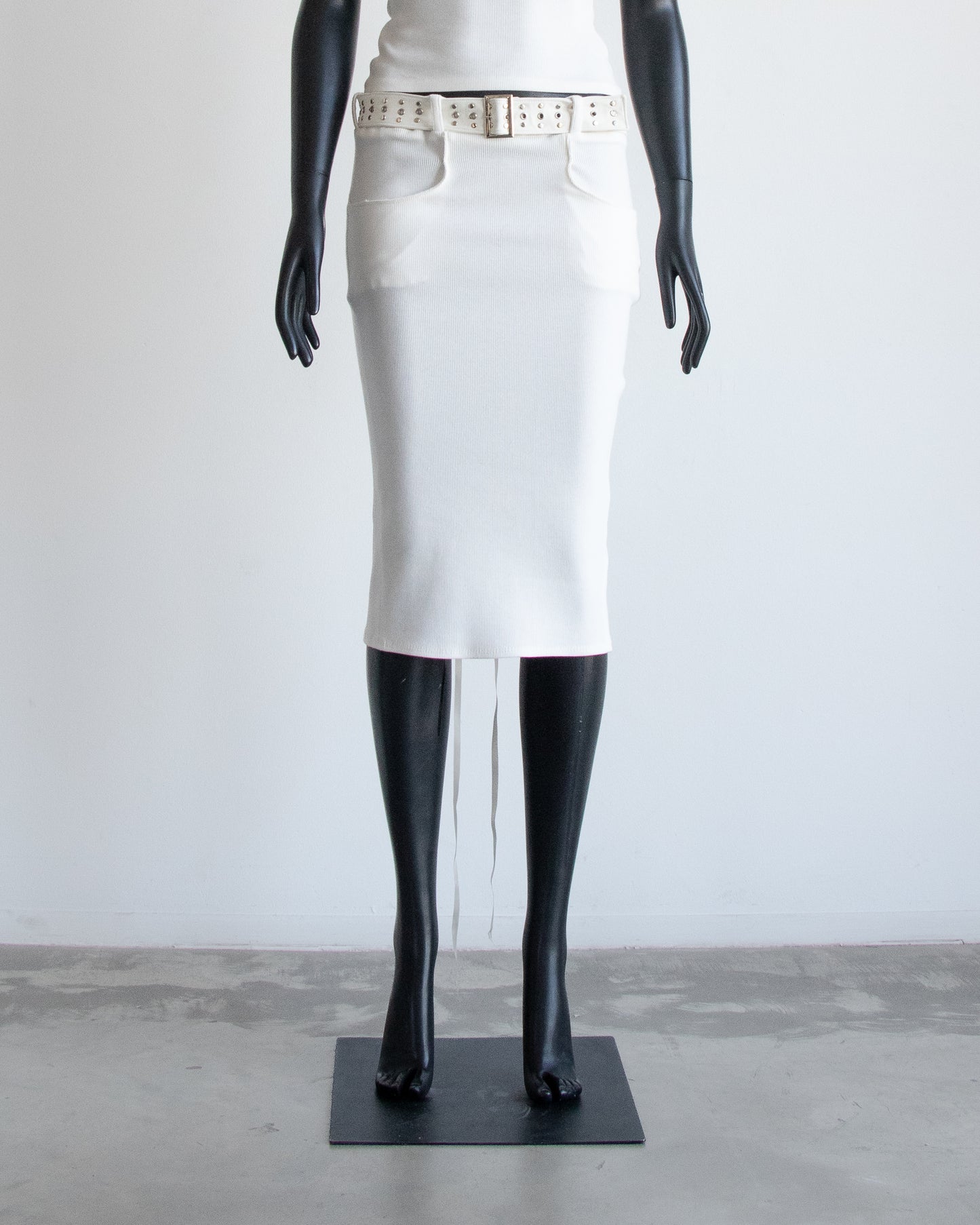 Erotica White Pencil Skirt