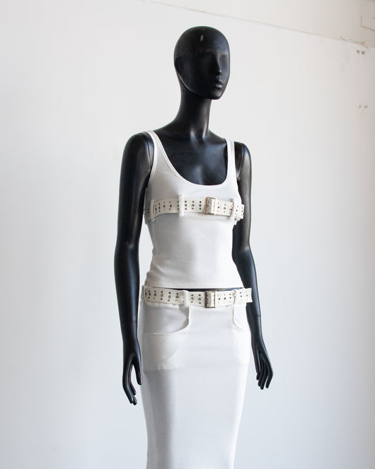 Erotica White Tank Top