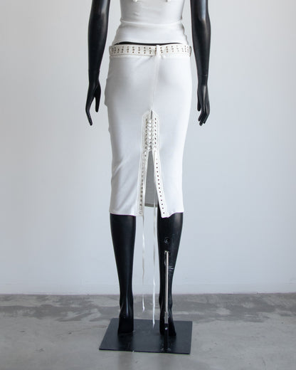 Erotica White Pencil Skirt