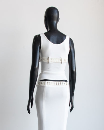 Erotica White Tank Top