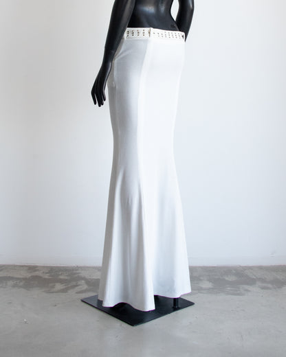 Erotica White Maxi Skirt