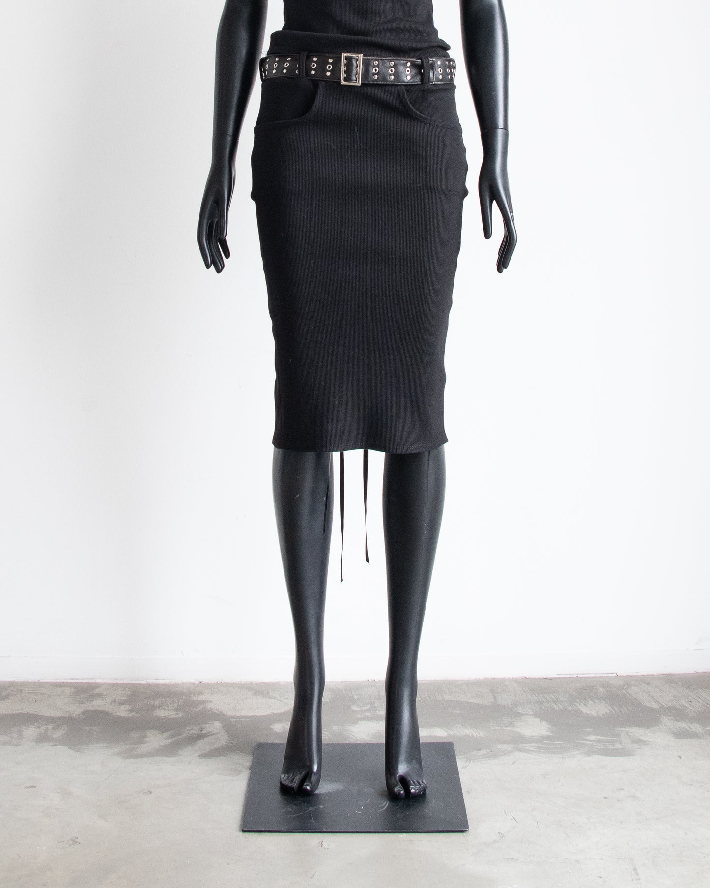 Erotica Black Pencil Skirt
