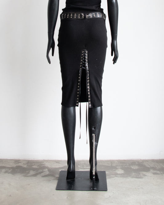 Erotica Black Pencil Skirt