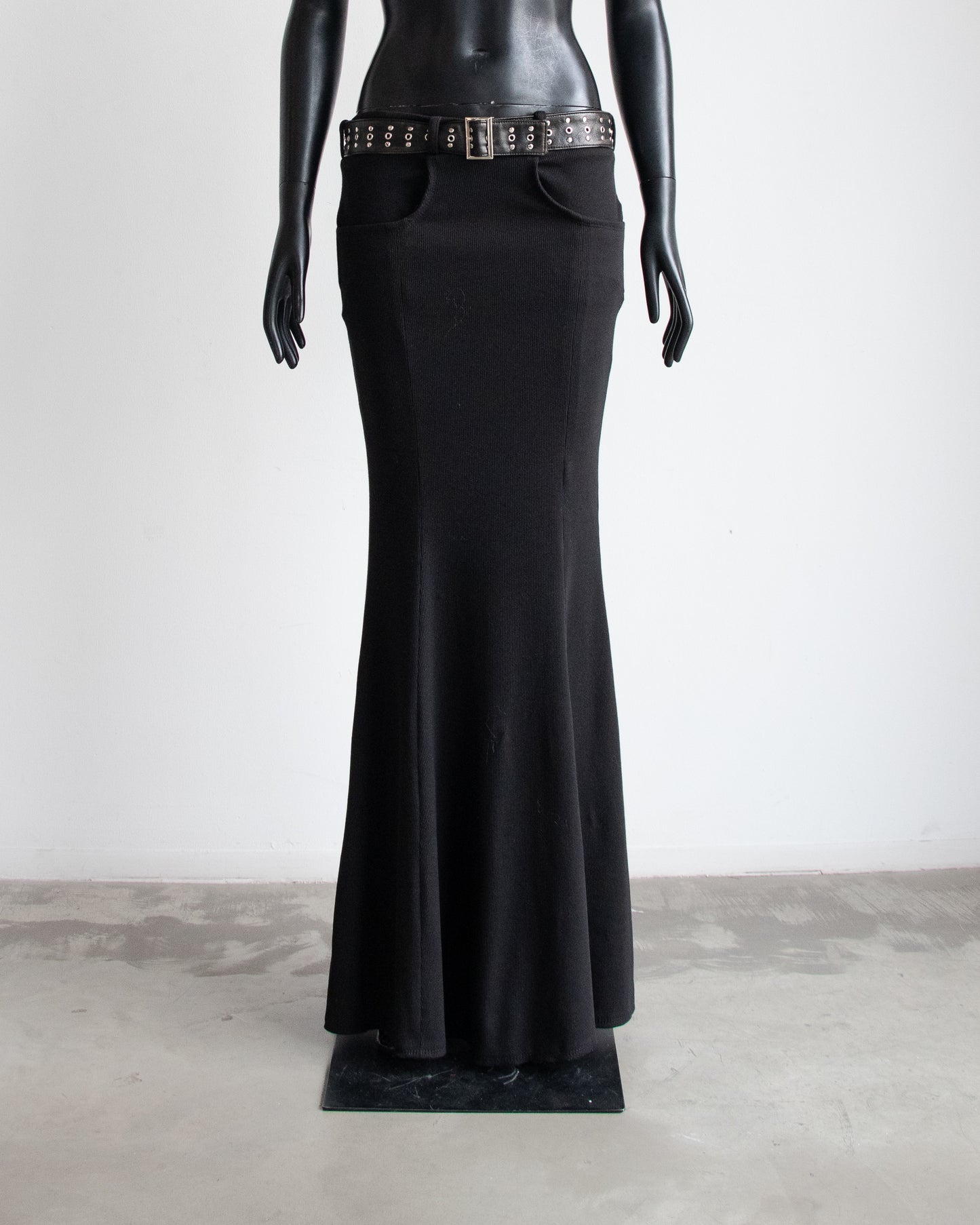Erotica Black Maxi Skirt