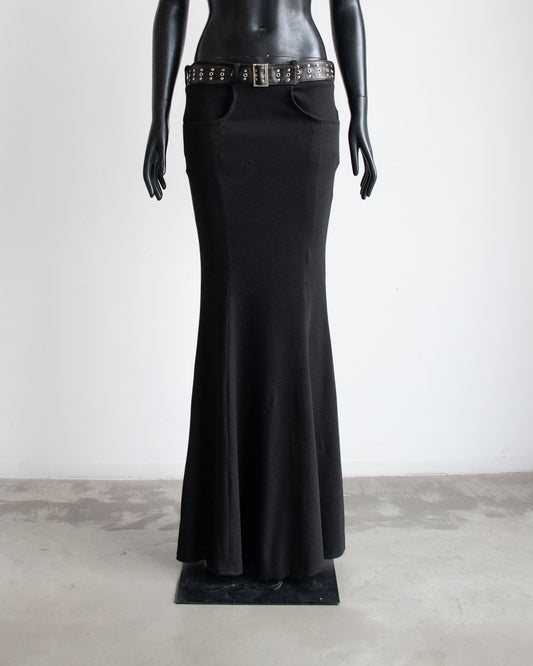 Erotica Black Maxi Skirt