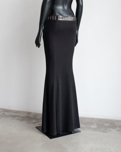 Erotica Black Maxi Skirt